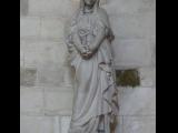 [Cliquez pour agrandir : 64 Kio] Vézelay - La basilique Sainte-Marie-Madeleine : statue de Marie de Magdala.