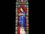 [Cliquez pour agrandir : 98 Kio] Peyrehorade - L'église Saint-Martin : vitrail.