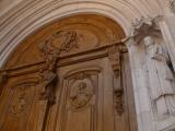 [Cliquez pour agrandir : 91 Kio] Chalon-sur-Saône - La cathédrale Saint-Vincent : la façade : détail.