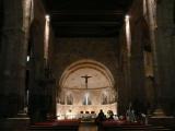 [Cliquez pour agrandir : 70 Kio] Ávila - L'église Saint-André : la nef.