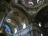 [Cliquez pour agrandir : 117 Kio] Rio de Janeiro - L'église Notre-Dame de Candelária : la voûte.