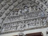 [Cliquez pour agrandir : 124 Kio] Amiens - La cathédrale : le portail central : le tympan.