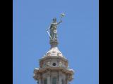 [Cliquez pour agrandir : 34 Kio] Austin - The Texas State Capitole: the godness of Liberty.