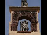 [Cliquez pour agrandir : 111 Kio] Mexico - L'église Saint-Bernardin-de-Sienne : statue.