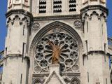 [Cliquez pour agrandir : 135 Kio] Lille - L'église du Sacré-Cœur : détail.