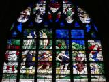 [Cliquez pour agrandir : 186 Kio] Alençon - La basilique Notre-Dame : vitrail.
