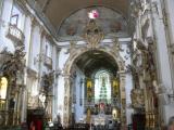 [Cliquez pour agrandir : 109 Kio] Rio de Janeiro - L'église Sainte-Rita : la nef.
