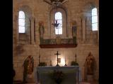 [Cliquez pour agrandir : 80 Kio] Saint-André-de-Cubzac - L'église Saint-André-du-Nom-de-Dieu : le chœur.