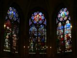 [Cliquez pour agrandir : 124 Kio] Orléans - L'église Saint-Donatien : vitraux du chœur.