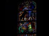 [Cliquez pour agrandir : 69 Kio] Fribourg - L'église Notre-Dame-de-Bourguillon : vitrail.