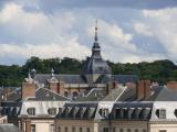 [Cliquez pour agrandir : 86 Kio] Versailles - La cathédrale Saint-Louis vue depuis le parc du château.