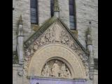 [Cliquez pour agrandir : 172 Kio] Sées - La basilique de l'Immaculée-Conception : la façade : détail.