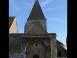 [Cliquez pour agrandir : 78 Kio] Yèvre-le-Châtel - L'église Saint-Gault.