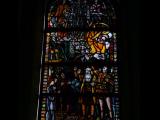 [Cliquez pour agrandir : 84 Kio] Fribourg - L'église Notre-Dame-de-Bourguillon : vitrail.