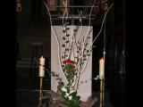 [Cliquez pour agrandir : 91 Kio] Marcq-en-Barœul - L'église Saint-Vincent : l'ambon et son bouquet.
