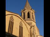 [Cliquez pour agrandir : 81 Kio] Carpentras - La cathédrale Saint-Siffrein : le clocher.
