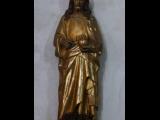 [Cliquez pour agrandir : 70 Kio] Saint-Pée-sur-Nivelle - L'église Saint-Pierre : statue du Sacré-Cœur.
