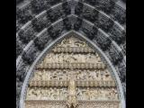 [Cliquez pour agrandir : 138 Kio] Cologne - La cathédrale : le portail central : détail.