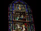 [Cliquez pour agrandir : 133 Kio] Montpellier - La cathédrale Saint-Pierre : vitrail.