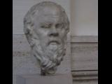[Cliquez pour agrandir : 45 Kio] Rome - Effigie de Socrate dans un musée.