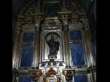 [Cliquez pour agrandir : 114 Kio] Ávila - Le couvent Saint-Joseph : l'église : le chœur : retable.