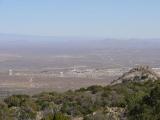 [Cliquez pour agrandir : 79 Kio] Organ Mountains - Aguirre Springs: White Sands Missile Range.