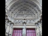 [Cliquez pour agrandir : 114 Kio] Amiens - La cathédrale : le portail Sud : vue générale.