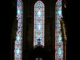 [Cliquez pour agrandir : 121 Kio] Lyon - La basilique Notre-Dame-de-Fourvière : l'église haute : le chœur : vitraux.