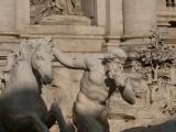 [Cliquez pour agrandir : 97 Kio] Rome - La fontaine de Trevi : vue générale.
