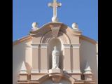 [Cliquez pour agrandir : 55 Kio] San Francisco - Our Lady of Fatima's church: front view: detail.