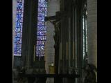[Cliquez pour agrandir : 97 Kio] Rouen - La cathédrale Notre-Dame : crucifix et ancien autel.