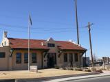 [Cliquez pour agrandir : 69 Kio] Las Cruces - The old station: general view.