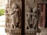 [Cliquez pour agrandir : 123 Kio] Jaipur - Le temple Shiromani : statues.