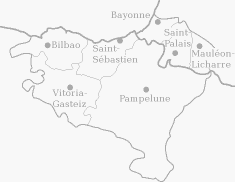Pays Basque : Les sept provinces du Pays Basque.