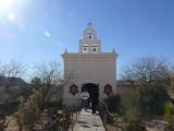 [Cliquez pour agrandir : 78 Kio] Tucson - Mission San Xavier: the chapel.