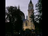 [Cliquez pour agrandir : 78 Kio] Madrid - L'église Sainte-Manuel-et-Saint-Benoît, de nuit.