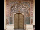 [Cliquez pour agrandir : 170 Kio] Jaipur - Le palais de la cité.