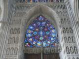 [Cliquez pour agrandir : 126 Kio] Reims - La cathédrale Notre-Dame : le portail d'entrée.