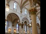 [Cliquez pour agrandir : 98 Kio] Santa Fe - Saint Francis cathedral: the nave.