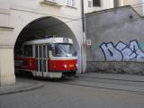 [Cliquez pour agrandir : 56 Kio] Prague - Tramway.