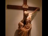 [Cliquez pour agrandir : 51 Kio] Corrales - The church of San Ysidro: crucifix.