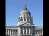 [Cliquez pour agrandir : 78 Kio] San Francisco - The city hall: general view.