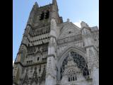 [Cliquez pour agrandir : 97 Kio] Auxerre - La cathédrale Saint-Étienne : la façade.