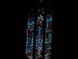 [Cliquez pour agrandir : 70 Kio] San Francisco - Saint Dominic's church: stained glass window.