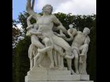 [Cliquez pour agrandir : 77 Kio] Versailles - La Statue de Laocoon et de ses deux fils.