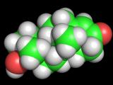 [Cliquez pour agrandir : 132 Kio] Chimie - Molécule de testostérone.