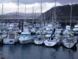 [Cliquez pour agrandir : 102 Kio] Guetaria - Le port : bateaux de plaisance.