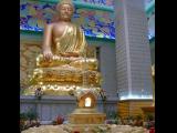 [Cliquez pour agrandir : 126 Kio] Famen - Le nouveau complexe : statue du Bouddha et relique.