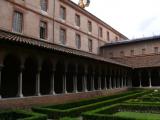 [Cliquez pour agrandir : 91 Kio] Toulouse - Le couvent des Jacobins : le cloître.