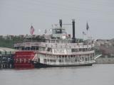 [Cliquez pour agrandir : 72 Kio] New Orleans - The Mississippi: steamboat.